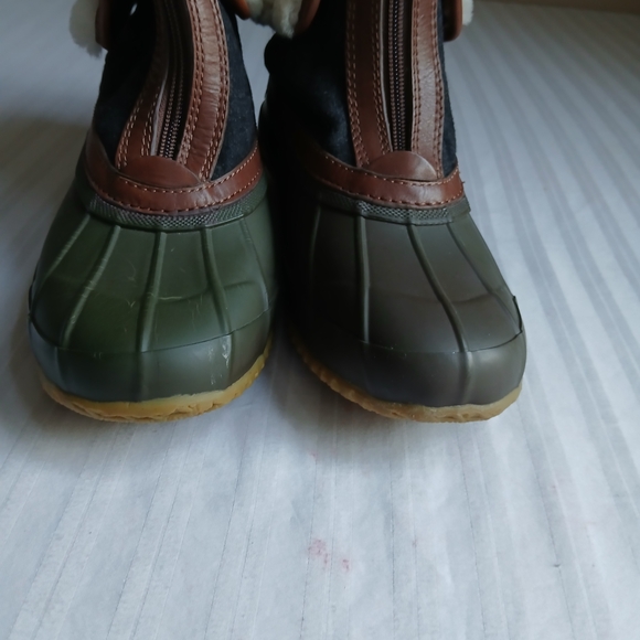 Tory Burch Tan and Black Winter Boots - Picture 3 of 16